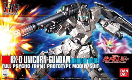 1/144 HGUC RX-0 Unicorn Gundam Unicorn Mode