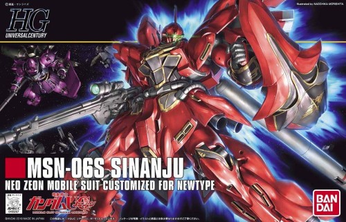 HGUC 1/144 MSN-06S Sinanju