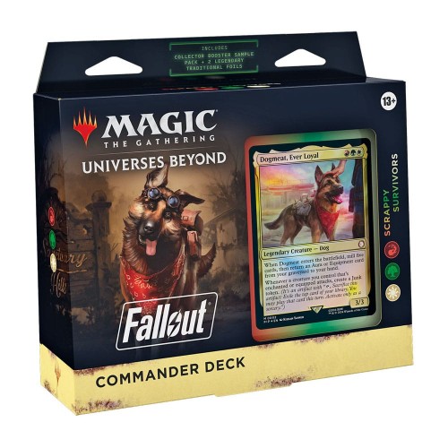 Universes Beyond: Fallout Commander Deck Scrappy Survivors (ENG)