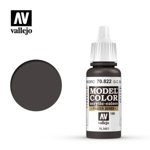 German Camouflage Black Brown 17ml 70.822