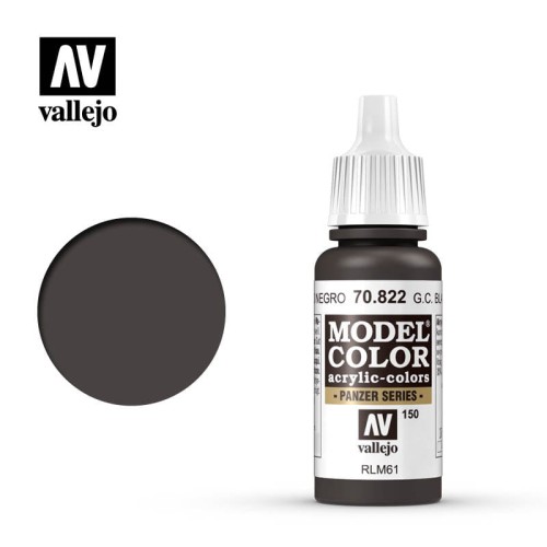 German Camouflage Black Brown 17ml 70.822