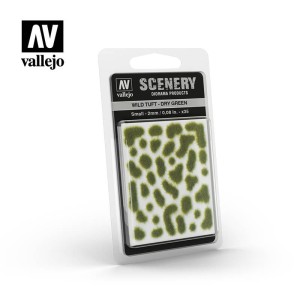 Vallejo Scenery Wild Tuft - Dry Green 2mm