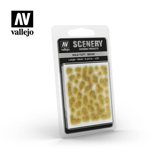 Vallejo Scenery Wild Tuft - Beige 6mm