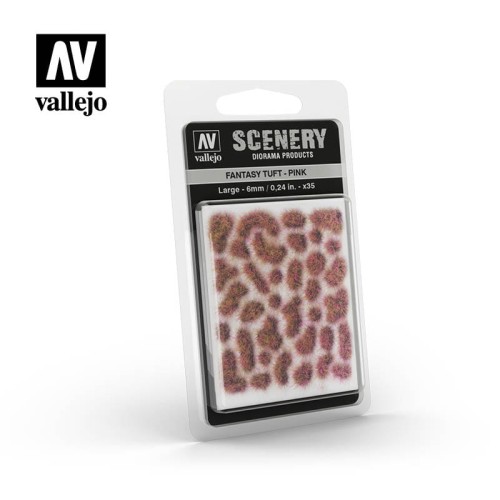 Vallejo Scenery Fantasy Tuft - Pink 6mm