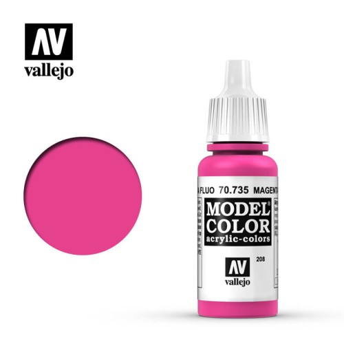 Fluorescent Magenta 17ml 70.735