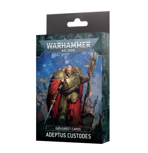 Datasheet Cards Adeptus Custodes (ENG)