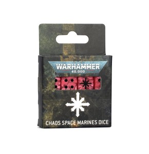 Chaos Space Marines Dice Set (10ed.)