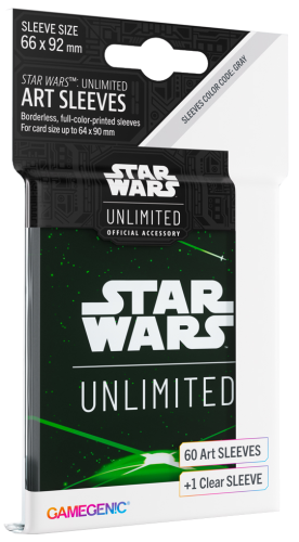 SWU Art Sleeves - Card Back Green