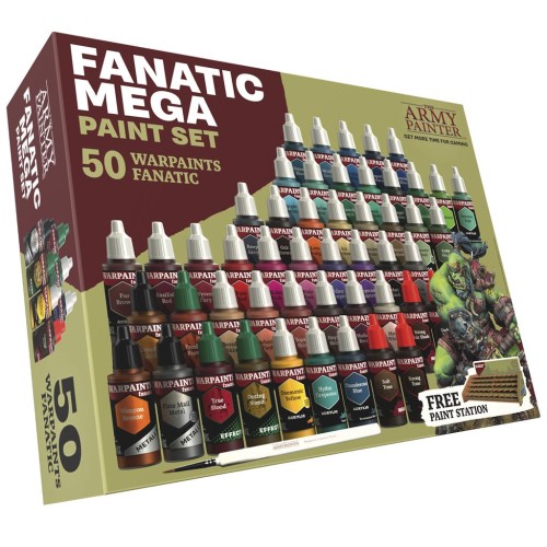 The Army Painter: Warpaints Fanatic - Mega Paint Set 