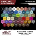 The Army Painter: Warpaints Fanatic - Mega Paint Set 