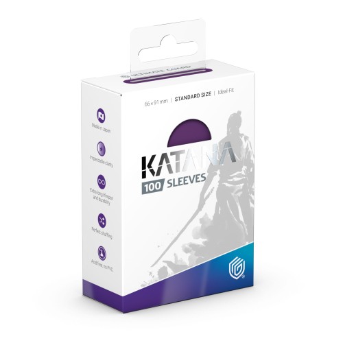 Ultimate Guard Katana Sleeves Iris Bloom