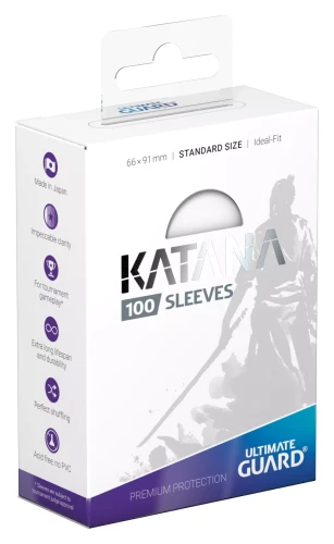 Ultimate Guard Katana Sleeves White