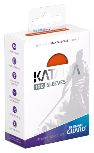 Ultimate Guard Katana Sleeves Orange