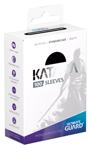 Ultimate Guard Katana Sleeves Black
