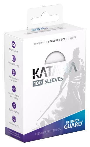 Ultimate Guard Katana Sleeves Transparent