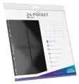 Ultimate Guard Strony do segregatora 24-Pocket Black (10 stron)
