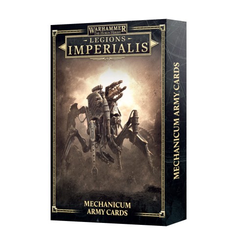 Legions Imperialis: Mechanicum Army Cards (ENG)