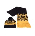 Black Legion Knitted Hat and Scarf Set