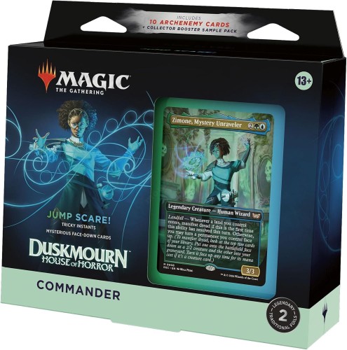 MtG Duskmourn: House of Horror Commander Deck Jump Scare!