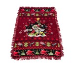 Da Red Gobbo Knitted Blanket