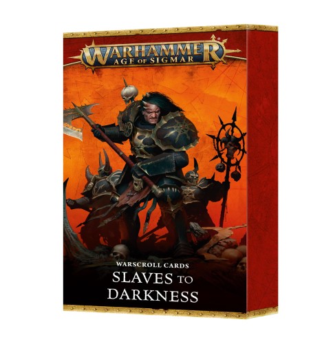 Warscroll Cards: Slaves to Darkness (ENG)