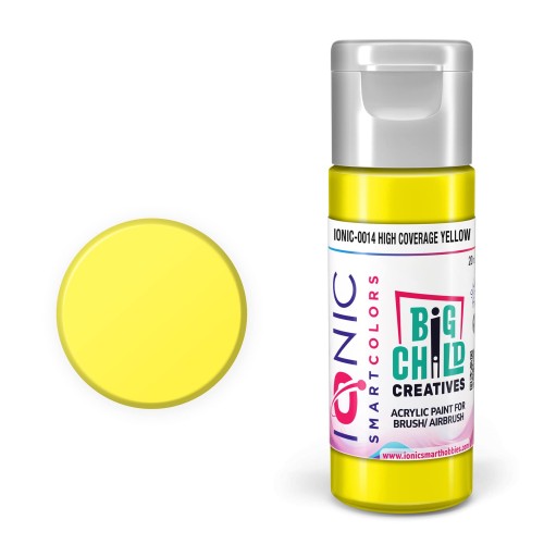 Ionic HIGH COVERAGE YELLOW 20 ml 