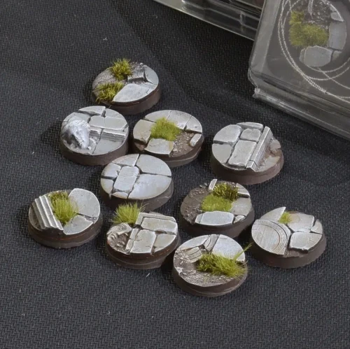 Bases Round - Temple 25mm (x10)
