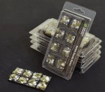 Bases Square - Winter 25mm (x8)