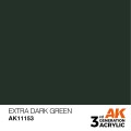 AK 3GEN Extra Dark Green 17ml 