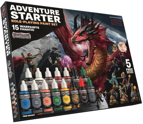 GameMaster: Adventure Starter Role-Playing Paint Set 