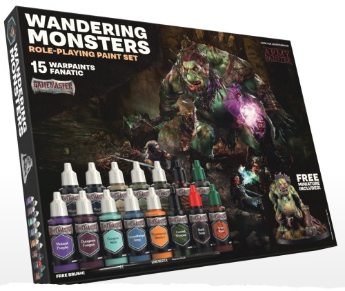 GameMaster: Wandering Monsters Role-Playing Paint Set
