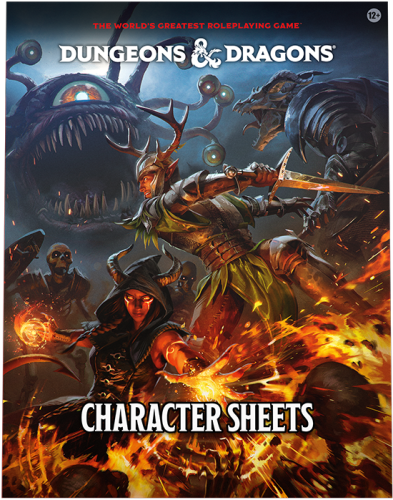 Dungeons & Dragons: Character Sheets 2024 (ENG)