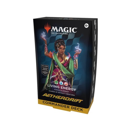 MtG Aetherdrift Living Energy Commander Deck