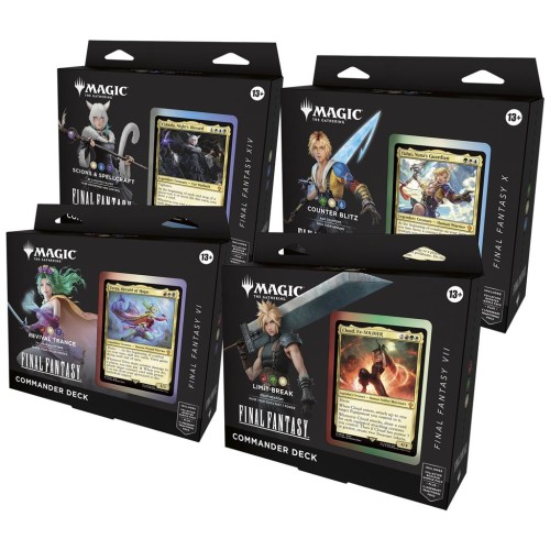 MtG Final Fantasy Commander Deck Set