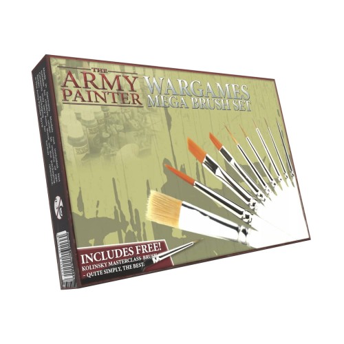 Wargames Mega Brush Set