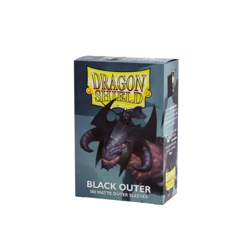Dragon Shield Outer Sleeves - Matte Black