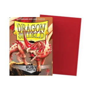 Dragon Shield Matte Ruby