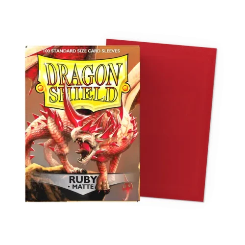 Dragon Shield Matte Ruby