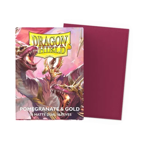 Dragon Shield Dual Matte Pomegranate & Gold