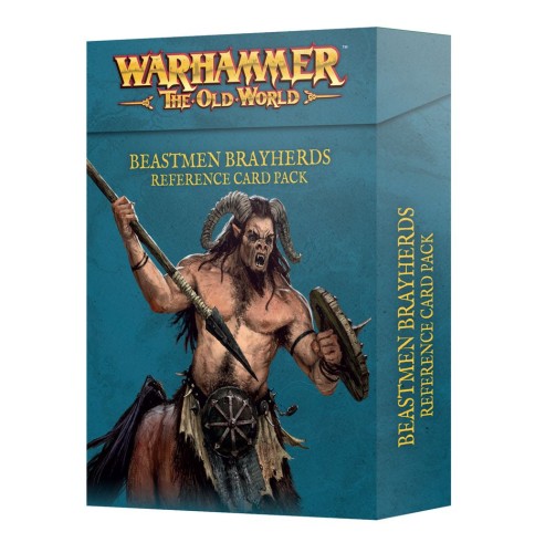 Beastmen Brayherds Reference Card Pack (ENG)