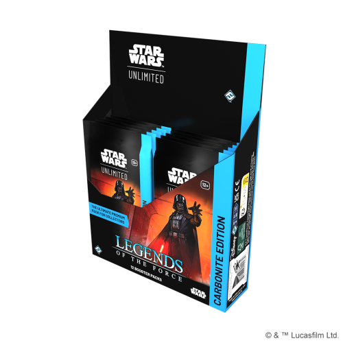 Star Wars: Unlimited - Legends of the Force - Carbonite Booster Box 