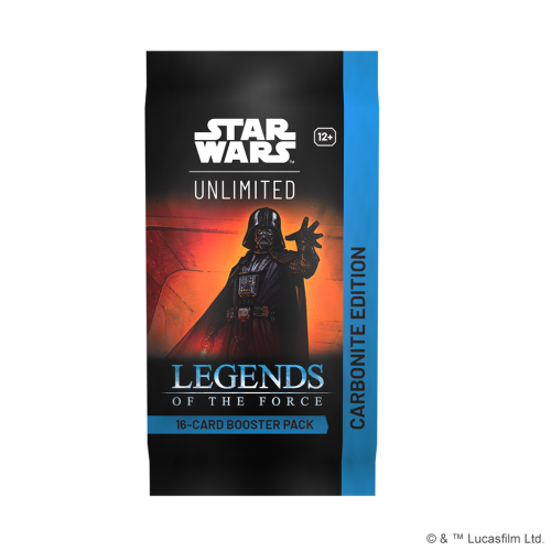  Star Wars: Unlimited - Legends of the Force - Carbonite Booster