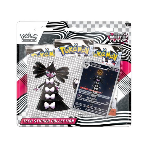 Scarlet & Violet - White Flare - Tech Sticker - Gothitelle