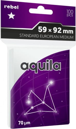 Koszulki Rebel 59x92mm Standard Euro Medium Aquila