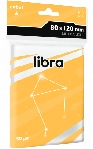Koszulki Rebel 80x120 mm Libra