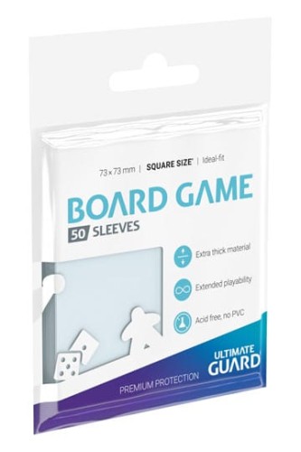 Ultimate Guard Board Game Sleeves (50) - Square