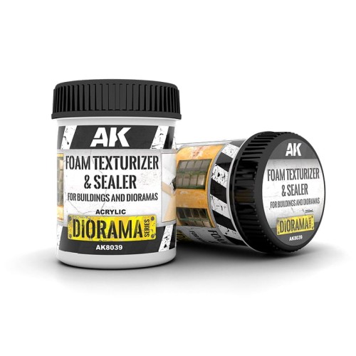 AK Foam Texturizer & Sealer - For Buildings and Dioramas