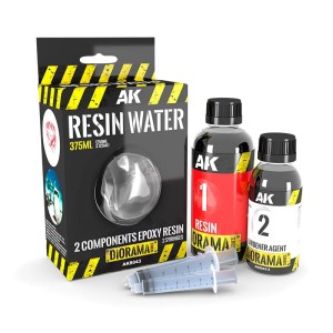 Resin Water - 2 Components Epoxy Resin 375 ml