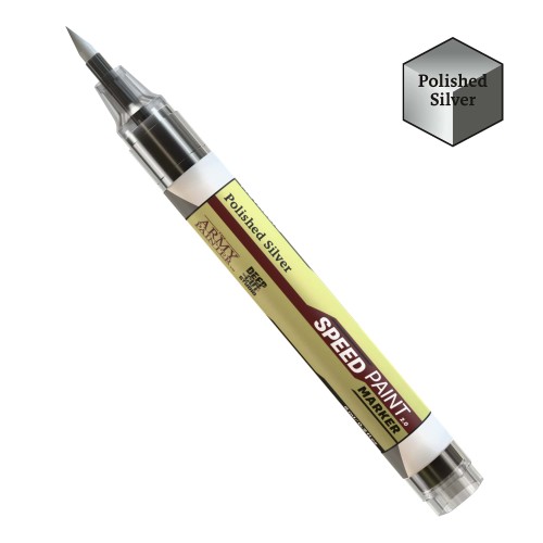 The Army Painter: Speedpaint Marker - Polished Silver