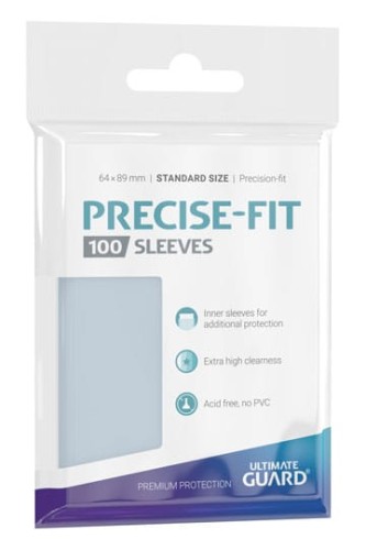 Ultimate Guard Precise-Fit Sleeves Standard Size (100)